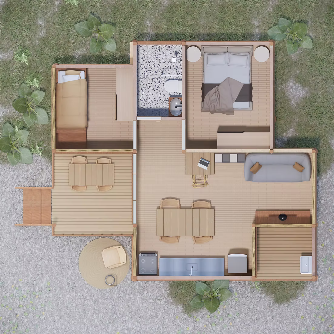 Família 50 m²