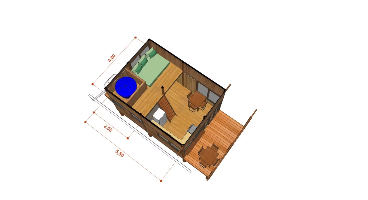 Modular 40 m²