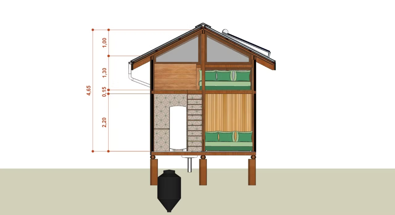 Modular 40 m²