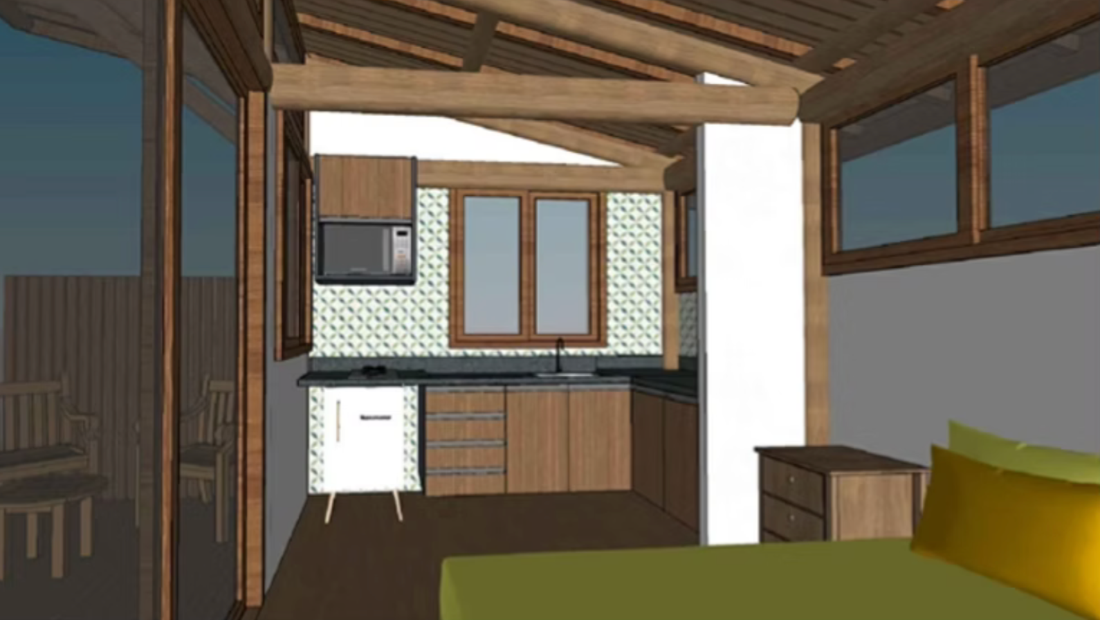 Loft 18 m²